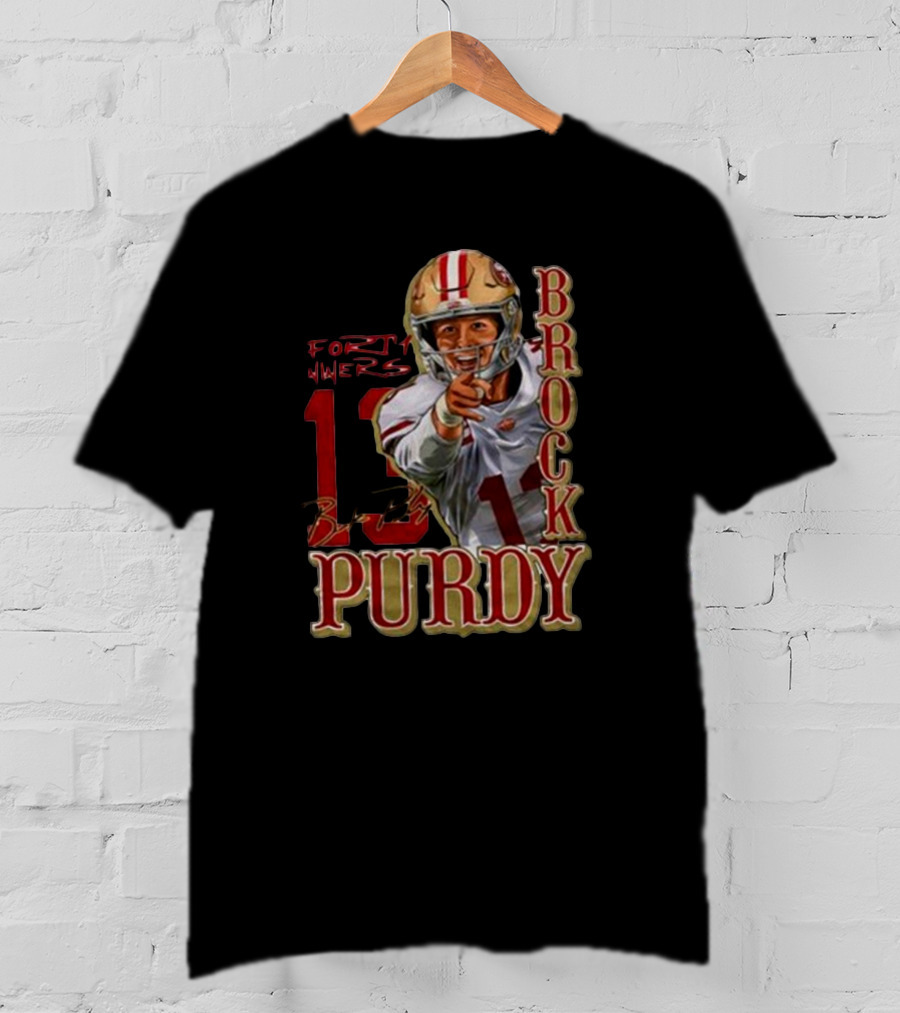 Brock Purdy 13 San Francisco 49ers Signature T-Shirt