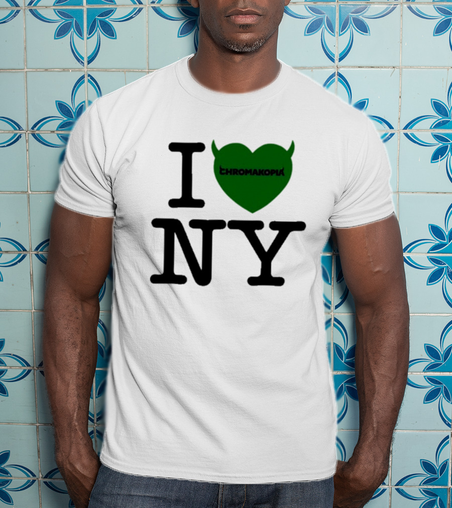I Love Chromakopia NY Devil Heart T-Shirt