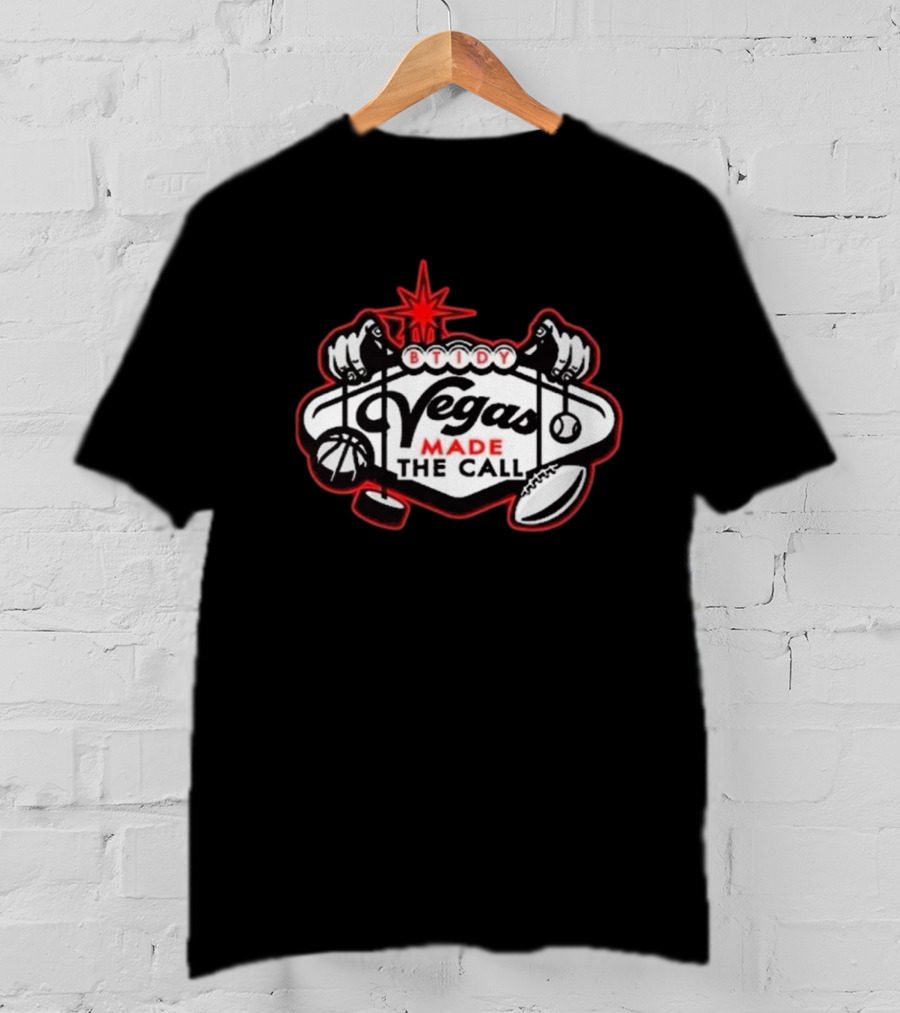 Btidy Vegas Made The Call Sports Iconic T-Shirt