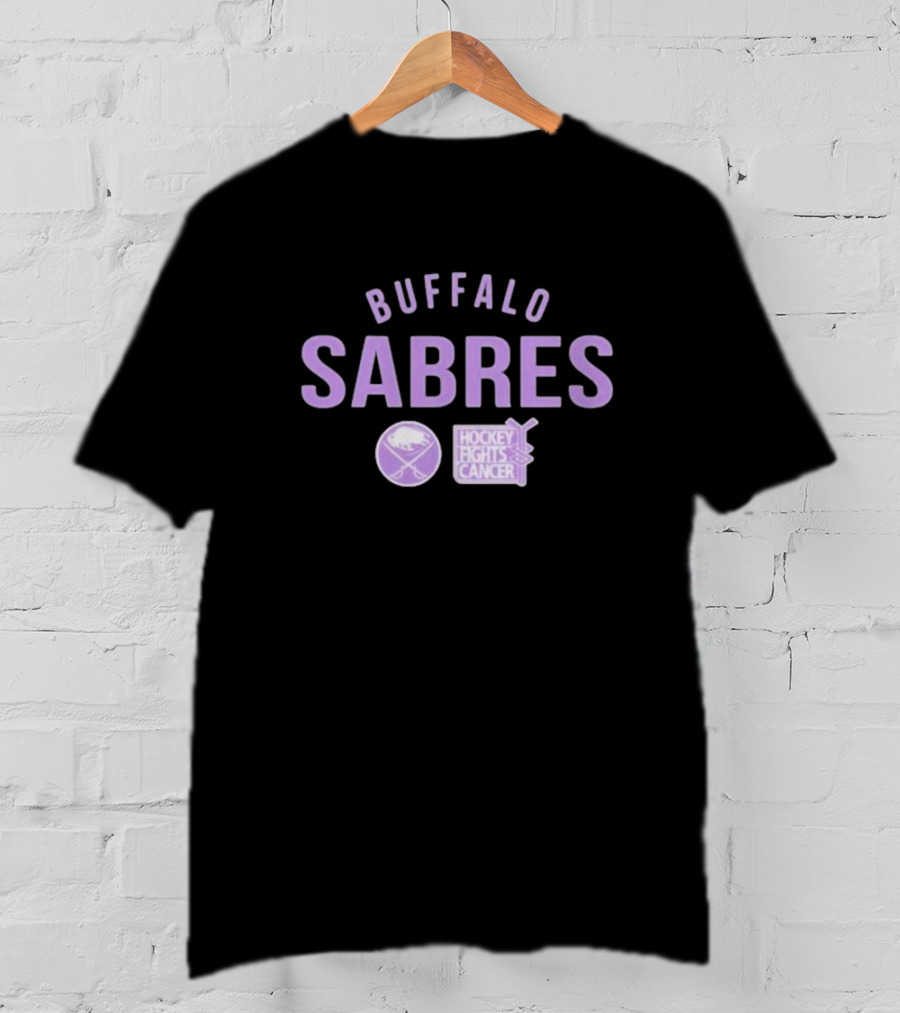 Buffalo Sabres Hockey Fights Cancer T-Shirt