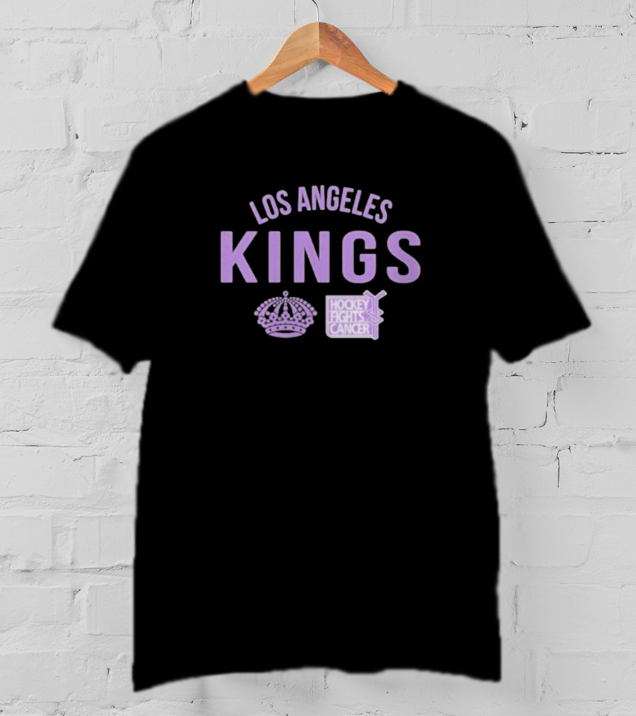 Los Angeles Kings Hockey Fights Cancer Richmond Resilient T-Shirt