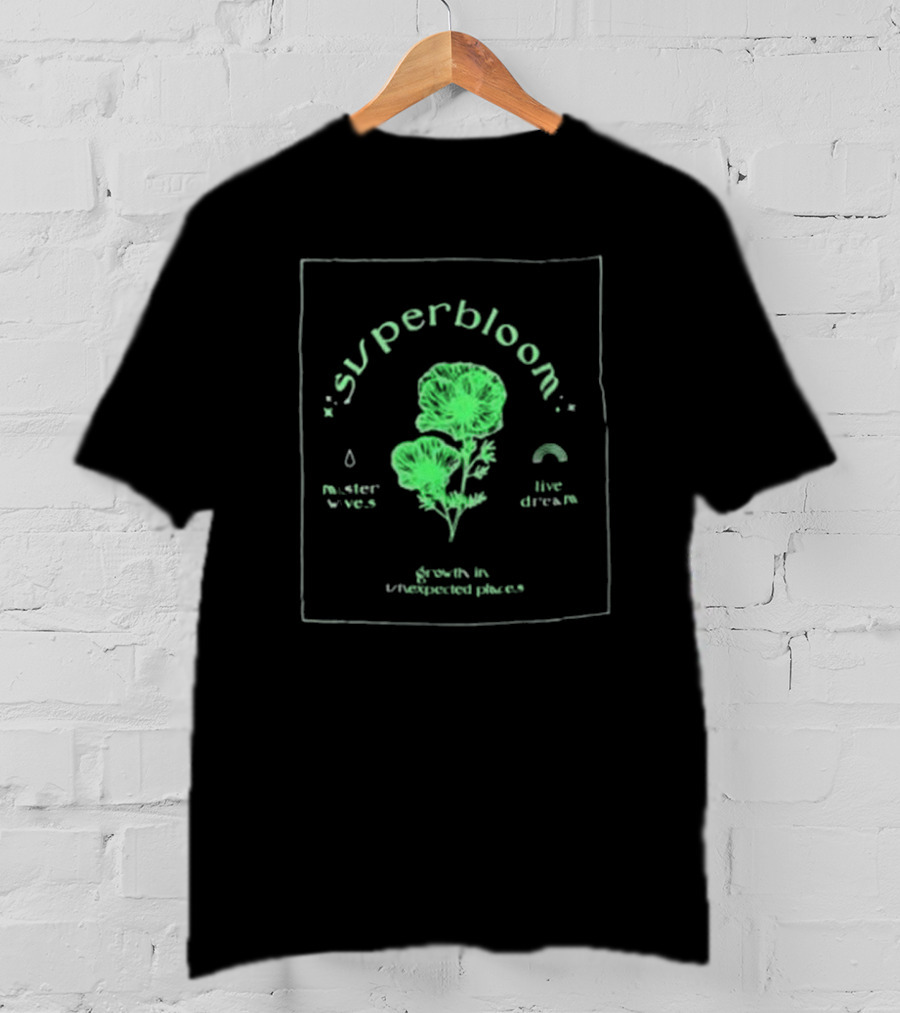 Misterwives Superbloom Live Dream Growth In Unexpected Places T-Shirt