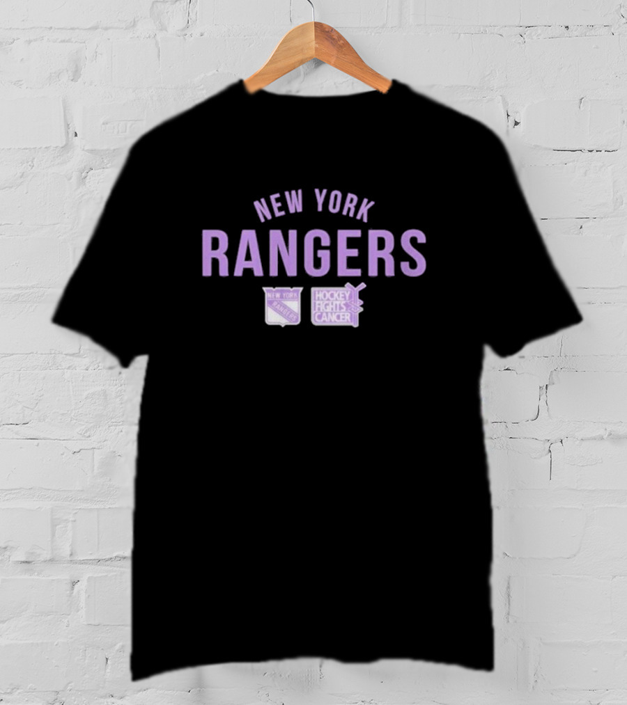 New York Rangers Hockey Fights Cancer Richmond Resilient T-Shirt