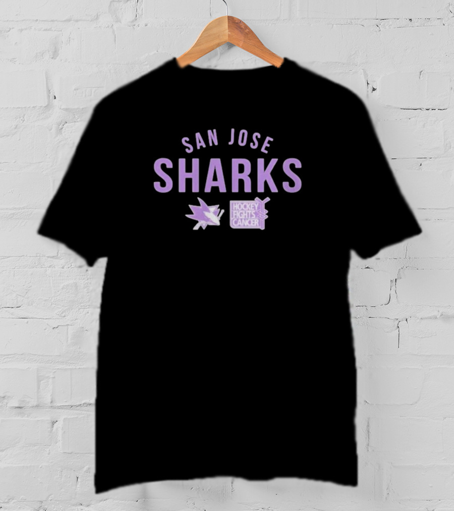 San Jose Sharks Hockey Fights Cancer T-Shirt
