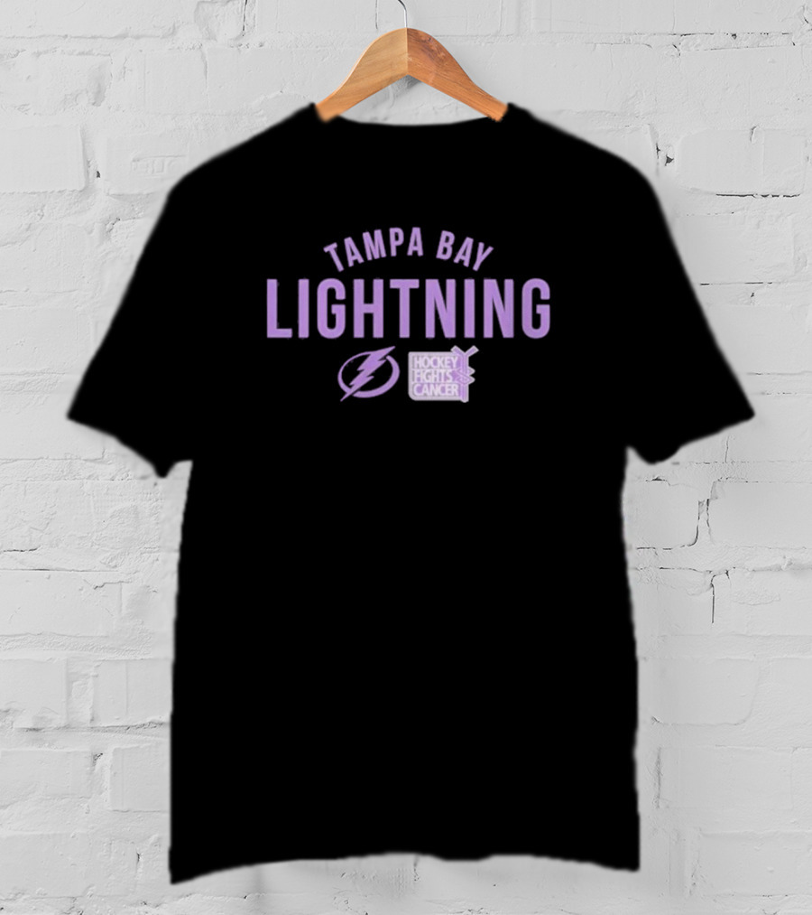 Tampa Bay Lightning Hockey Fights Cancer Resilient Richmond T-Shirt