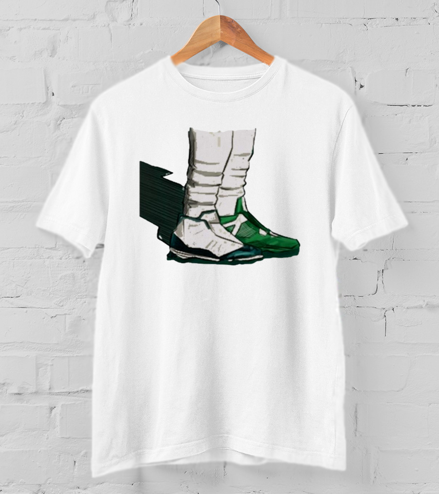 Jalen Hurts Two-Shoes Philadelphia Eagles NFL T-Shirt