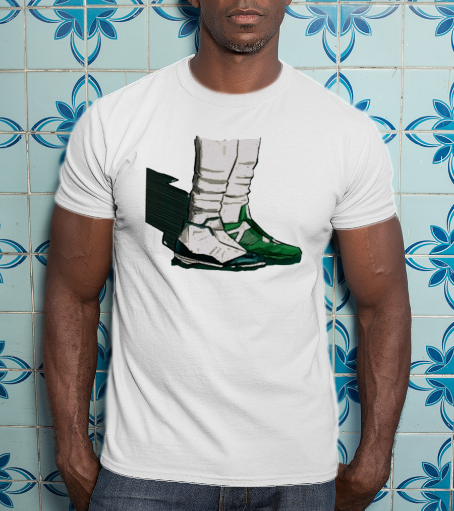 Jalen Hurts Two-Shoes Philadelphia Eagles NFL T-Shirt
