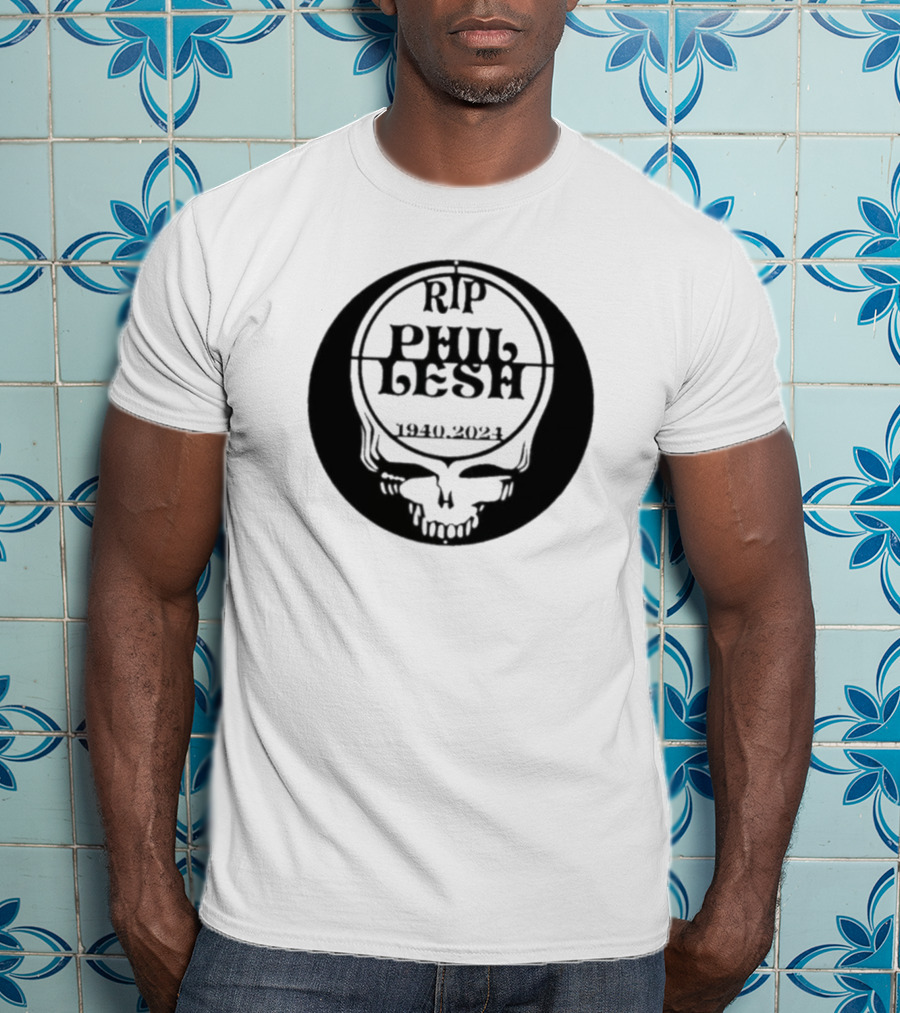 RIP Phil Lesh Grateful Dead Skull Logo 1940 T-Shirt