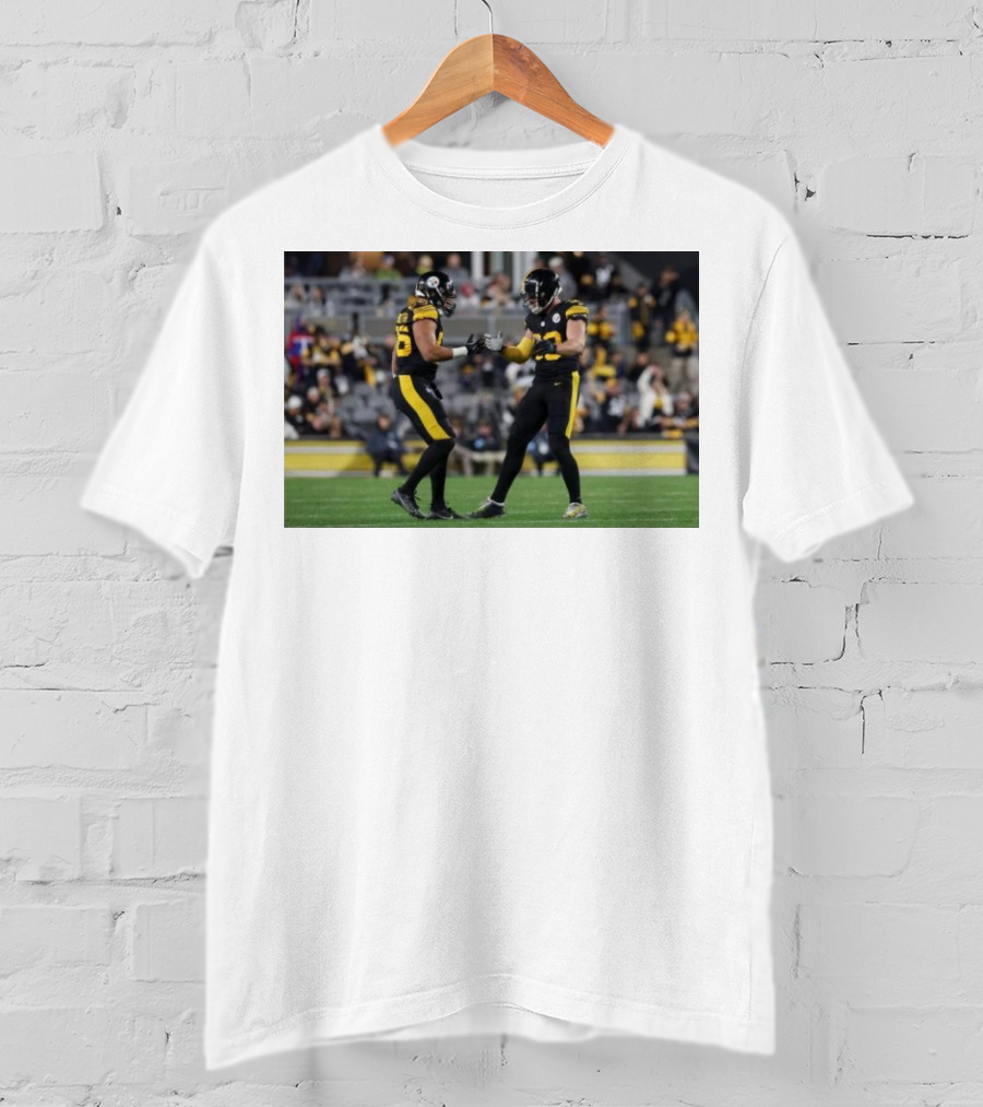 Pittsburgh Steelers T.J. Watt And Alex Highsmith Defensive Edge Duo Dominance T-Shirt