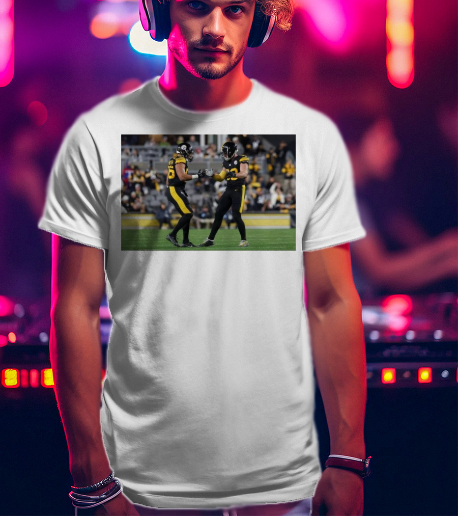 Pittsburgh Steelers T.J. Watt And Alex Highsmith Defensive Edge Duo Dominance T-Shirt