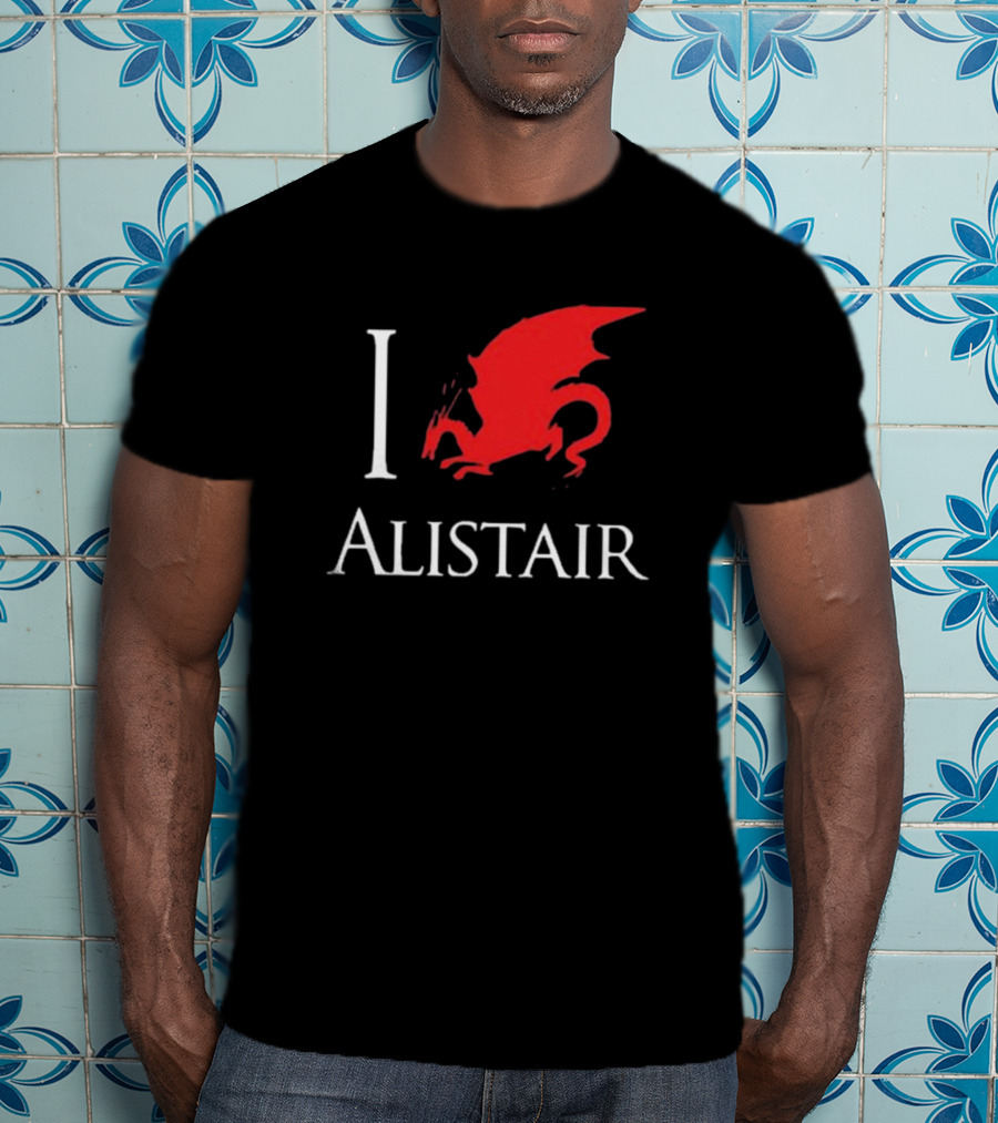 Blondenerd I Alistair Dragon T-Shirt