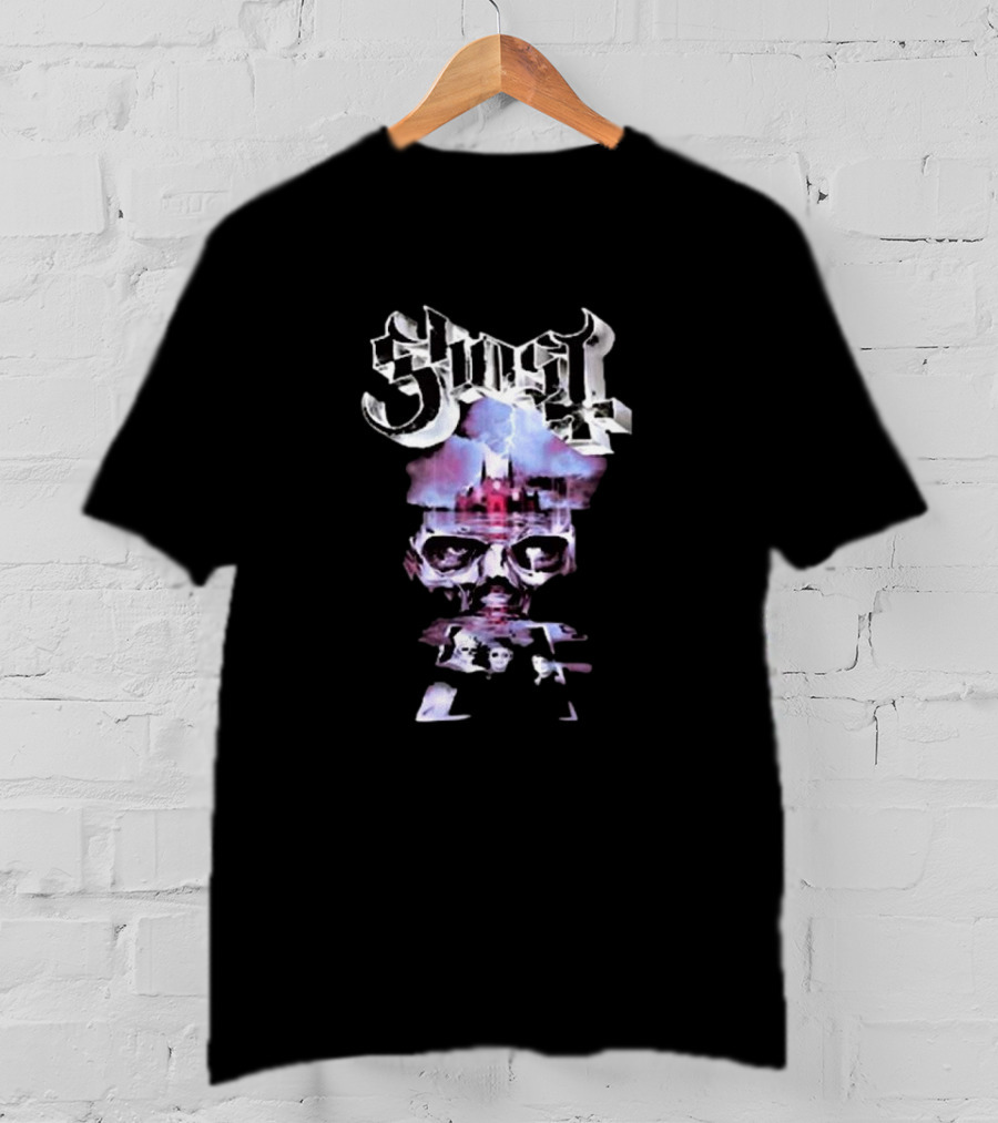 Ghost Lightning Skull Back Street Legacy T-Shirt