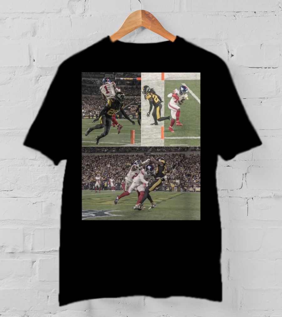 Malik Nabers George Pickens Both Close Scoring Touchdowns Football Moments T-Shirt