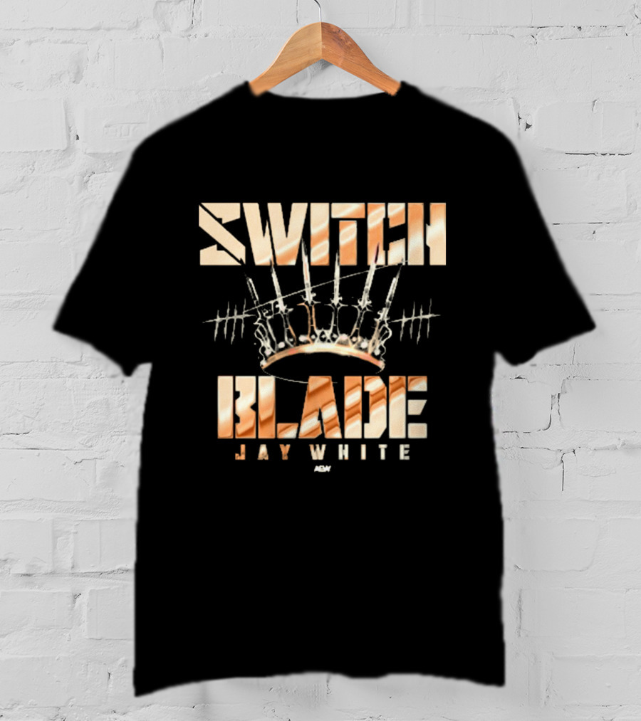Switchblade Jay White AEW King Me T-Shirt