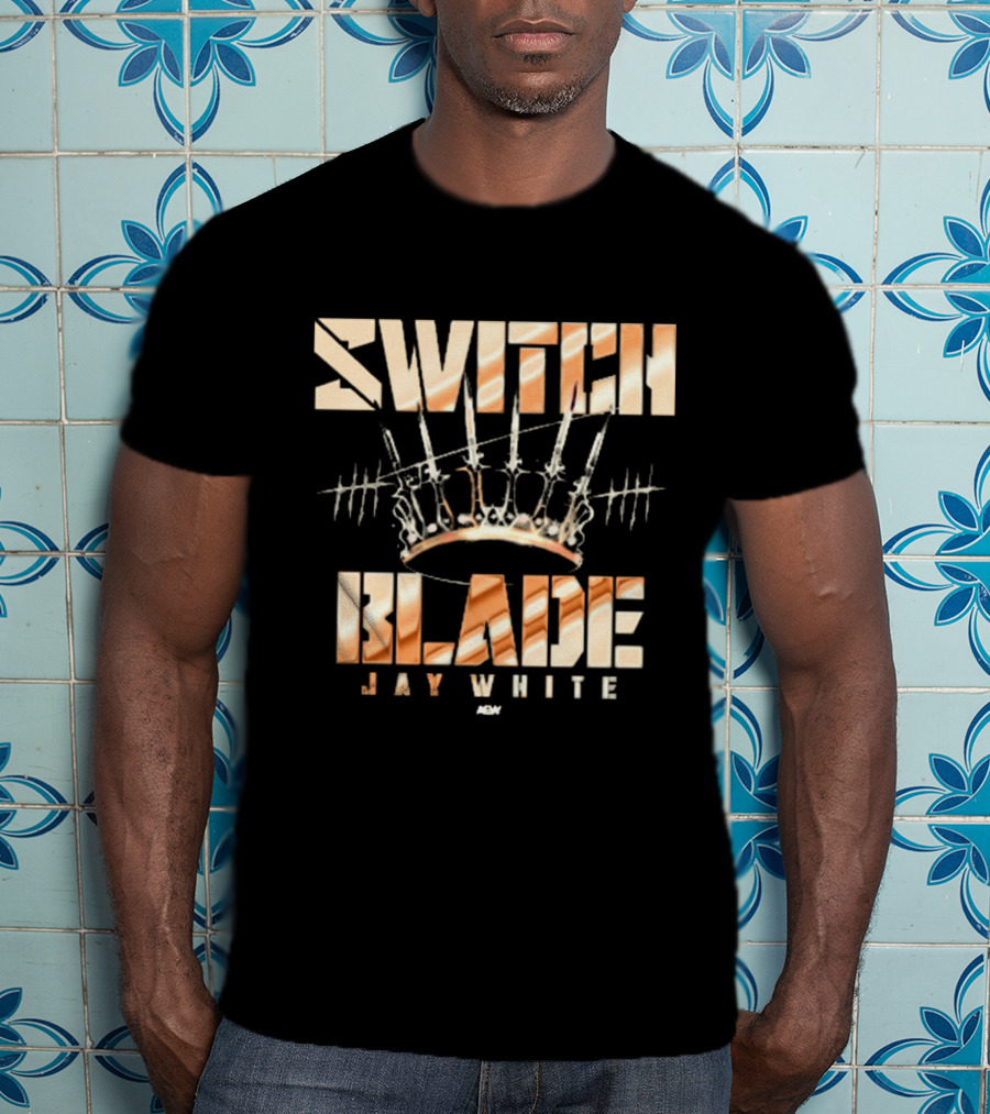 Switchblade Jay White AEW King Me T-Shirt