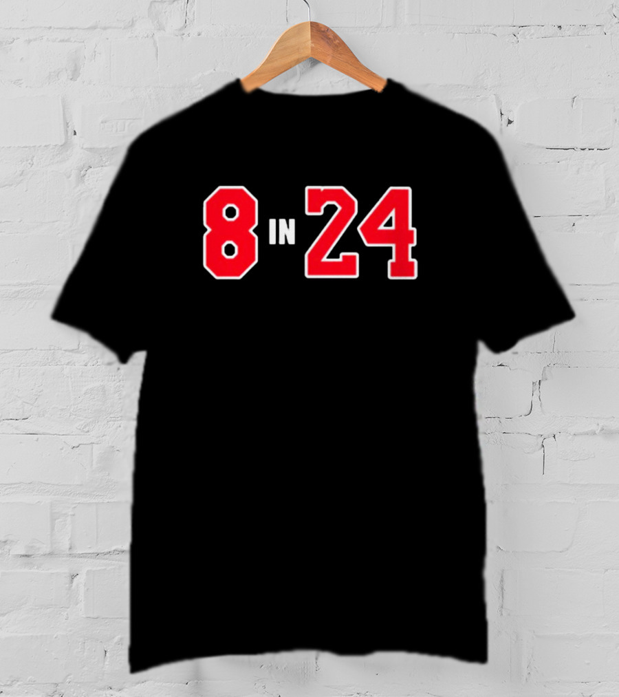 Kobe Bryant Highlight Job Finished 8 In 24 T-Shirt