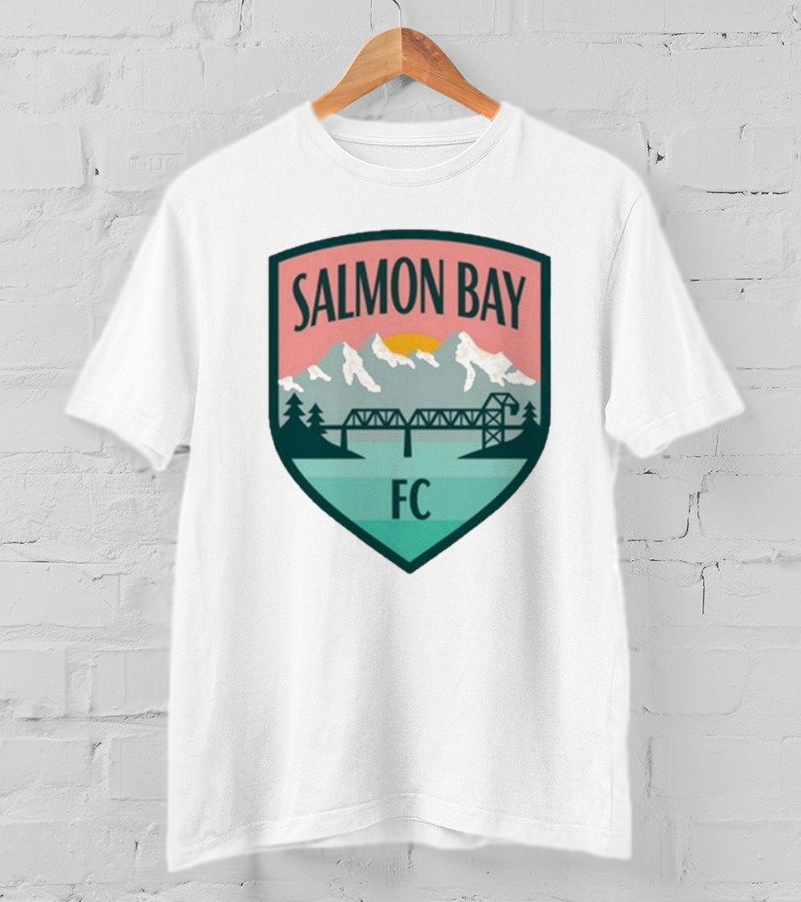 Ballard FC Salmon Bay FC Salmon Bay Mountain Bridge Vintage T-Shirt