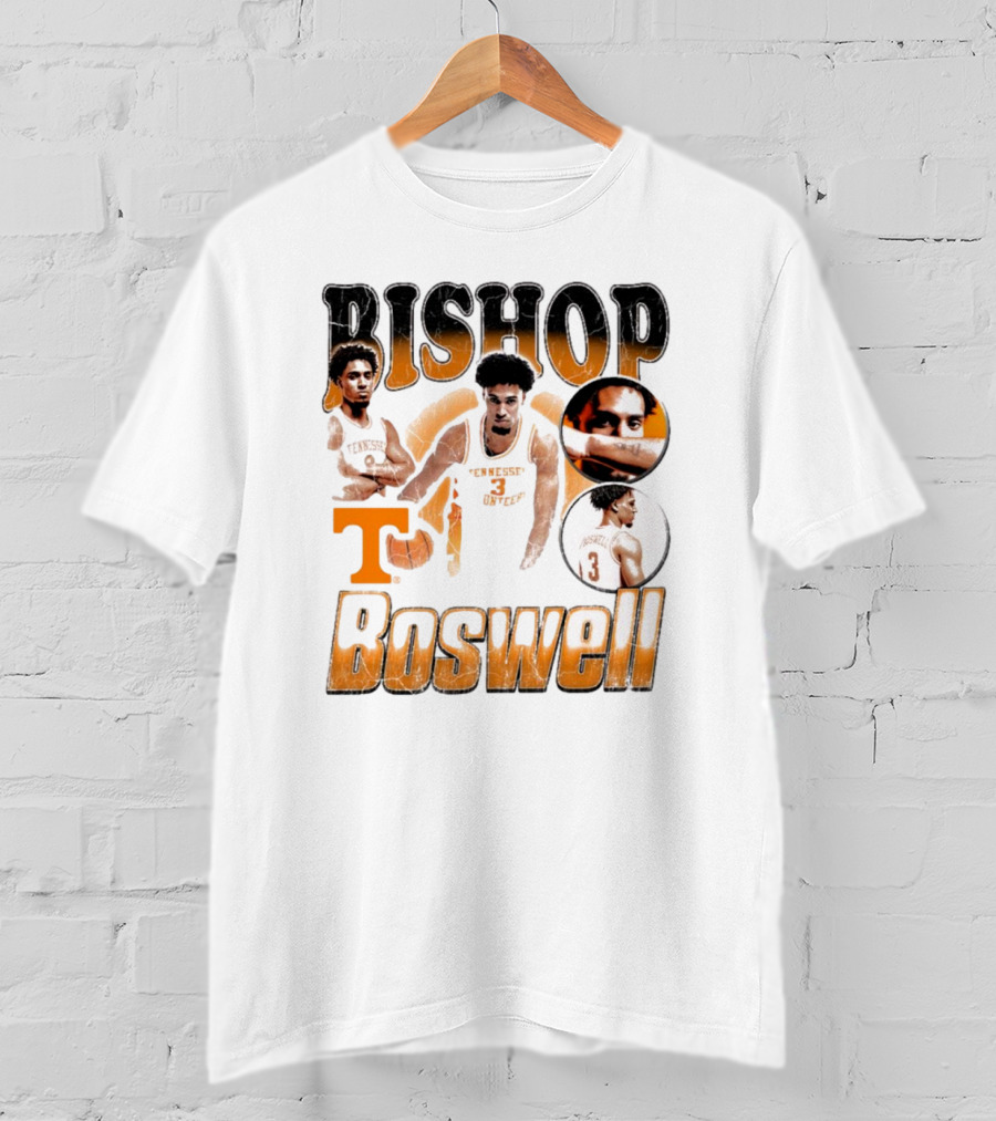 Bishop Boswell Tennessee Vols Basketball Retro 90s T-Shirt