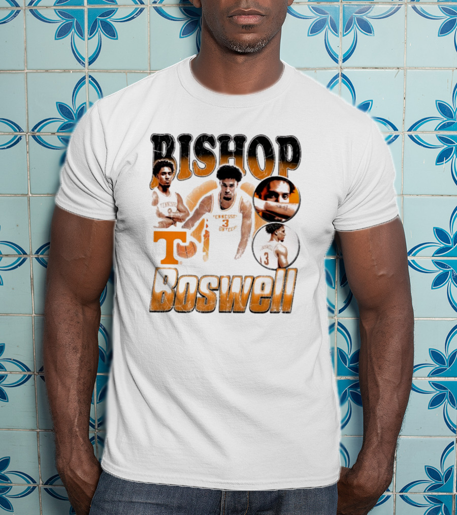 Bishop Boswell Tennessee Vols Basketball Retro 90s T-Shirt