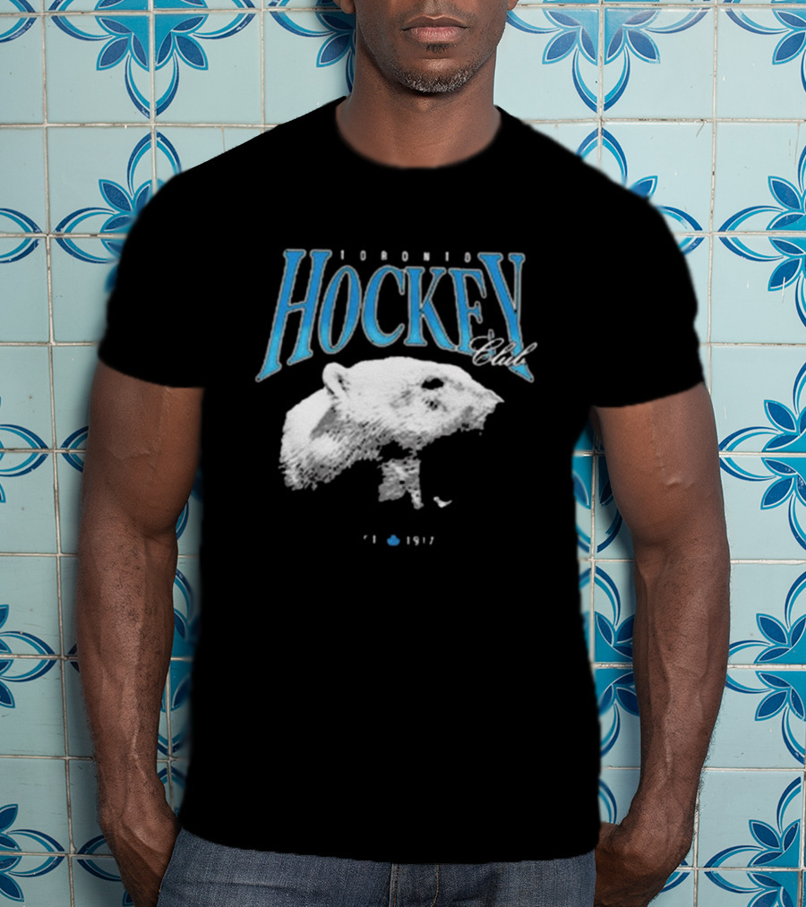 Toronto Hockey Club Est 1917 Flowbuds Vintage Ice Bear T-Shirt