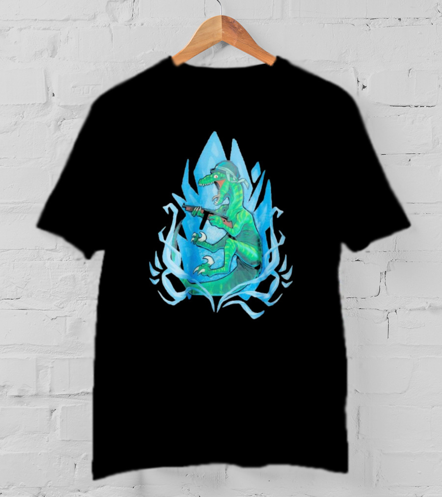 RubixRaptor Saberspark With Raptor And Maritime Horrors T-Shirt