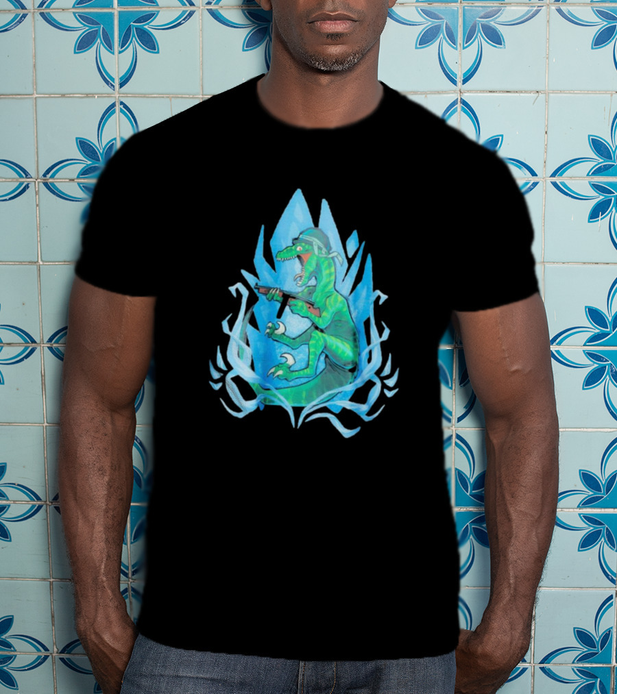 RubixRaptor Saberspark With Raptor And Maritime Horrors T-Shirt