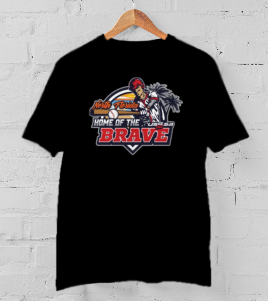 North Florida USSSA Home Of The Brave Baseball November 9-10 T-Shirt