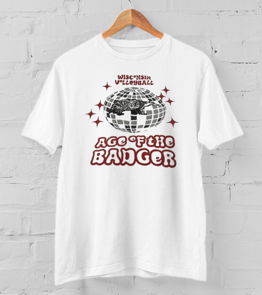 Wisconsin Volleyball Age Of The Badger T-Shirt
