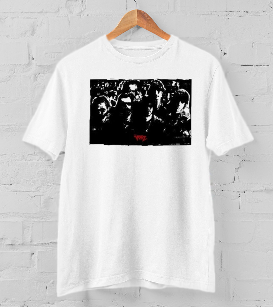 The Voidz Group Photo Black And Red Album Cover Aesthetic T-Shirt