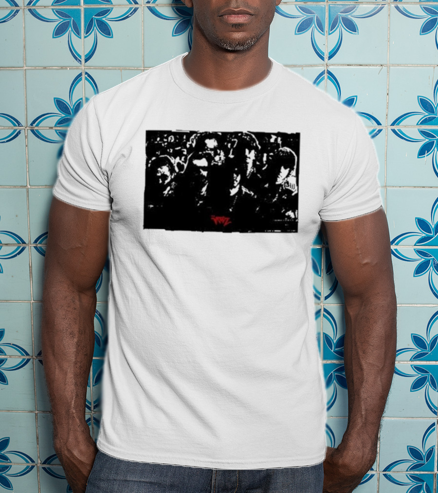 The Voidz Group Photo Black And Red Album Cover Aesthetic T-Shirt