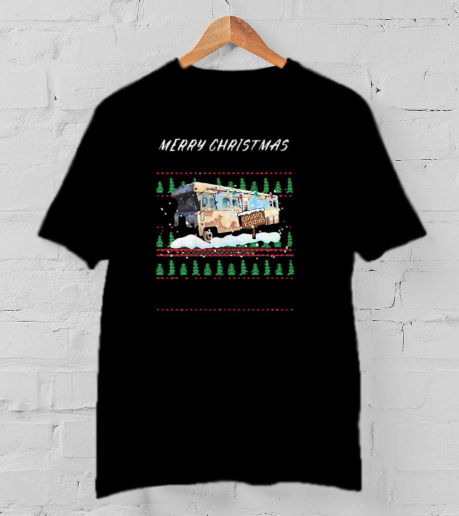 Merry Christmas Cousin Eddie's RV National Lampoon's Christmas Vacation T-Shirt