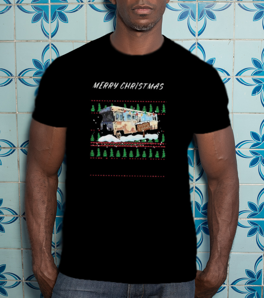 Merry Christmas Cousin Eddie's RV National Lampoon's Christmas Vacation T-Shirt