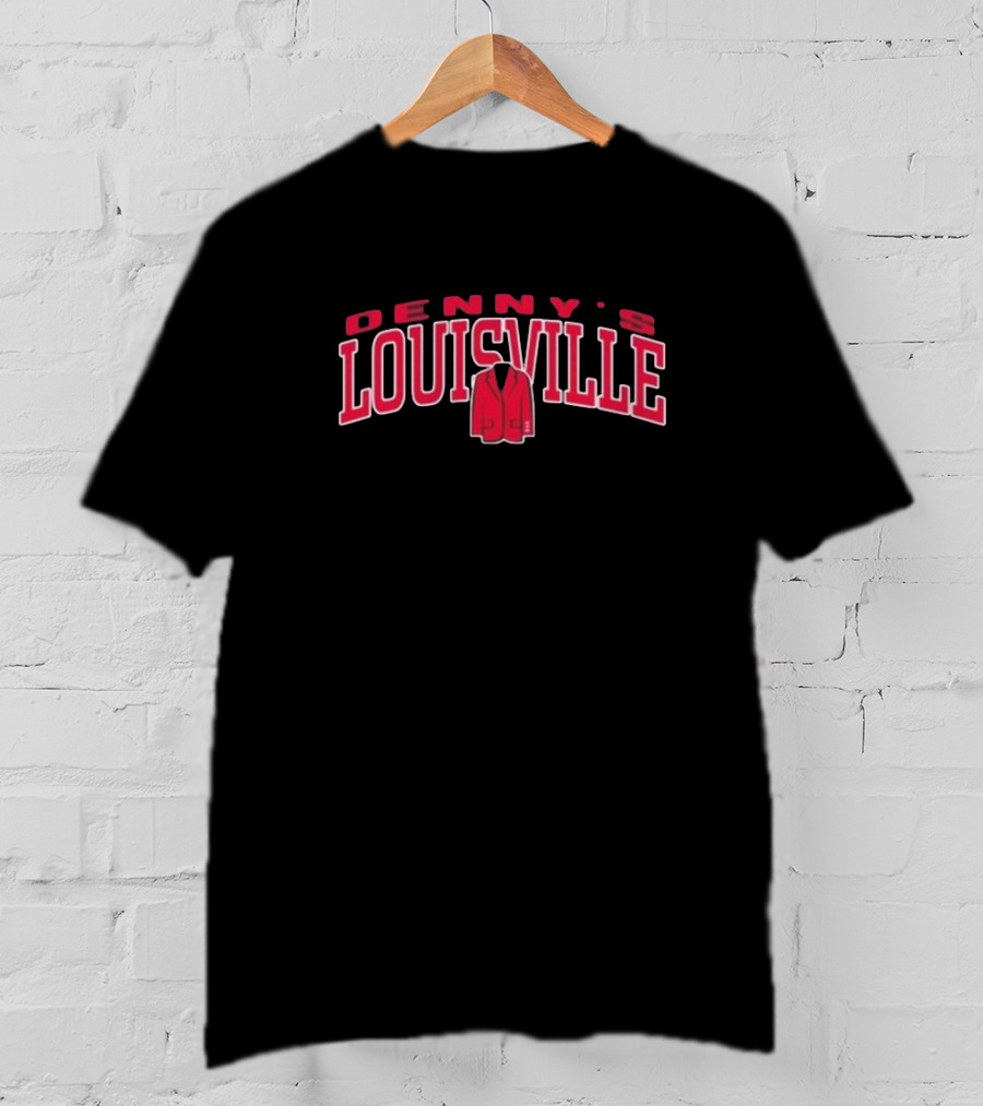 Denny's Louisville Red Jacket Design Pat Kelsey T-Shirt