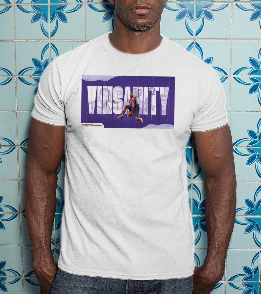 Vincent Lamar Carter Vinsanity TSN Original Raptors Legend T-Shirt