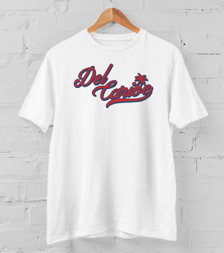 Del Caribe Palm Tree Sports T-Shirt