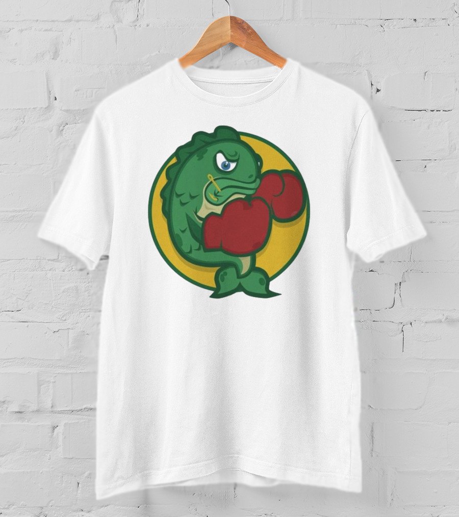 Hookline Sinkers Boxing Fish Icon T-Shirt