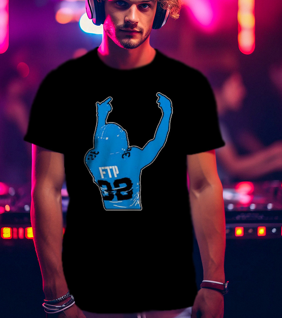 FTP 32 Brian Branch Detroit Lions NFL Sports T-Shirt