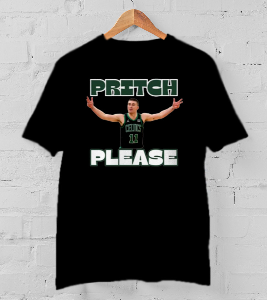 Pritch Please Celtics Payton Pritchard NBA T-Shirt