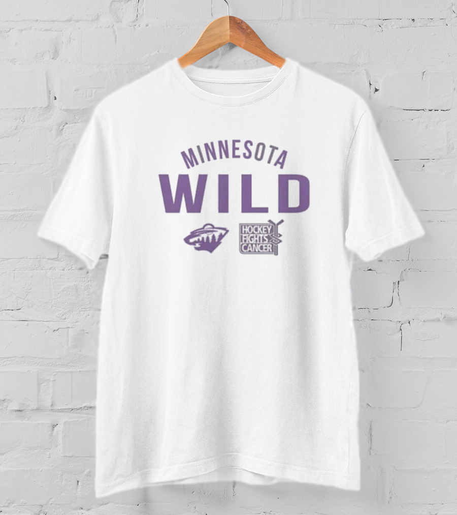 Minnesota Wild Levelwear Women’s Hockey Fights Cancer Maddox Resilient T-Shirt