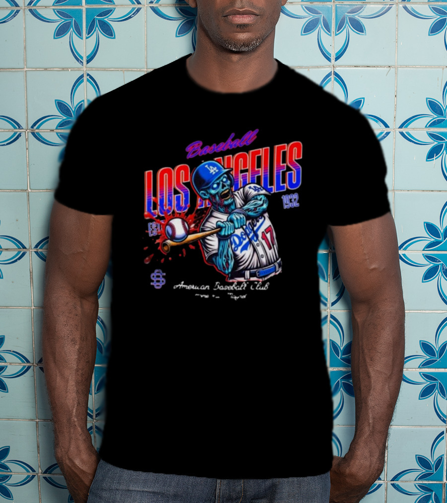 Baseball Los Angeles Dodgers Est 1932 American Baseball Club T-Shirt