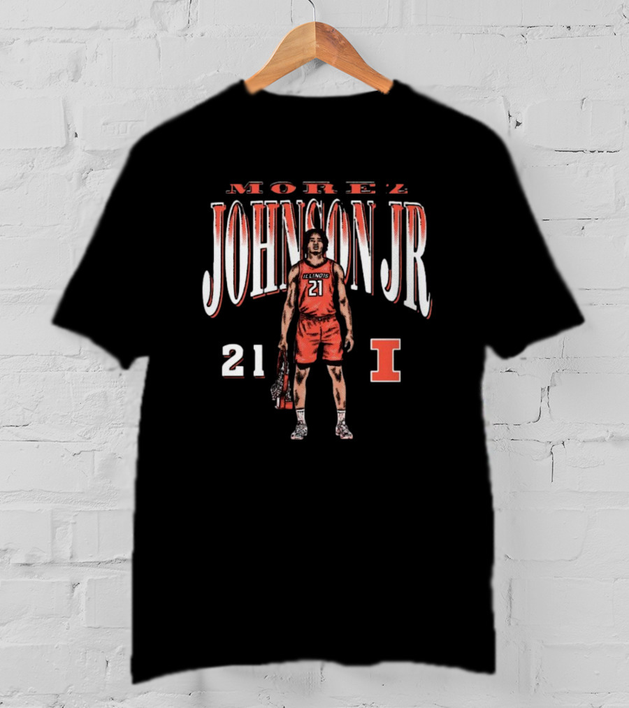 Morez Johnson Jr Illinois 21 Fighting Illini Basketball Classics T-Shirt