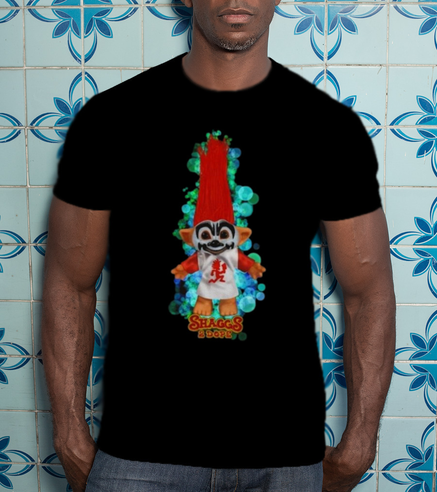 Shaggs 2 Dope Troll Doll With Red Hair And Insane Clown Posse Face Paint T-Shirt