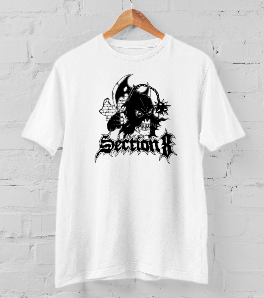 Section8la Store Executor Gothic Warrior T-Shirt