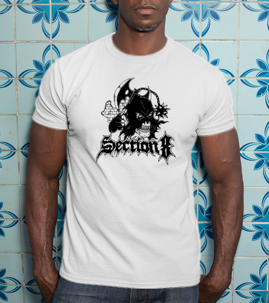 Section8la Store Executor Gothic Warrior T-Shirt
