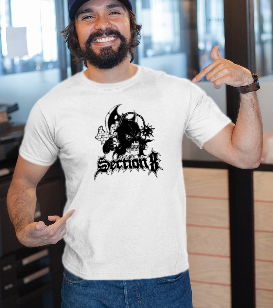 Section8la Store Executor Gothic Warrior T-Shirt