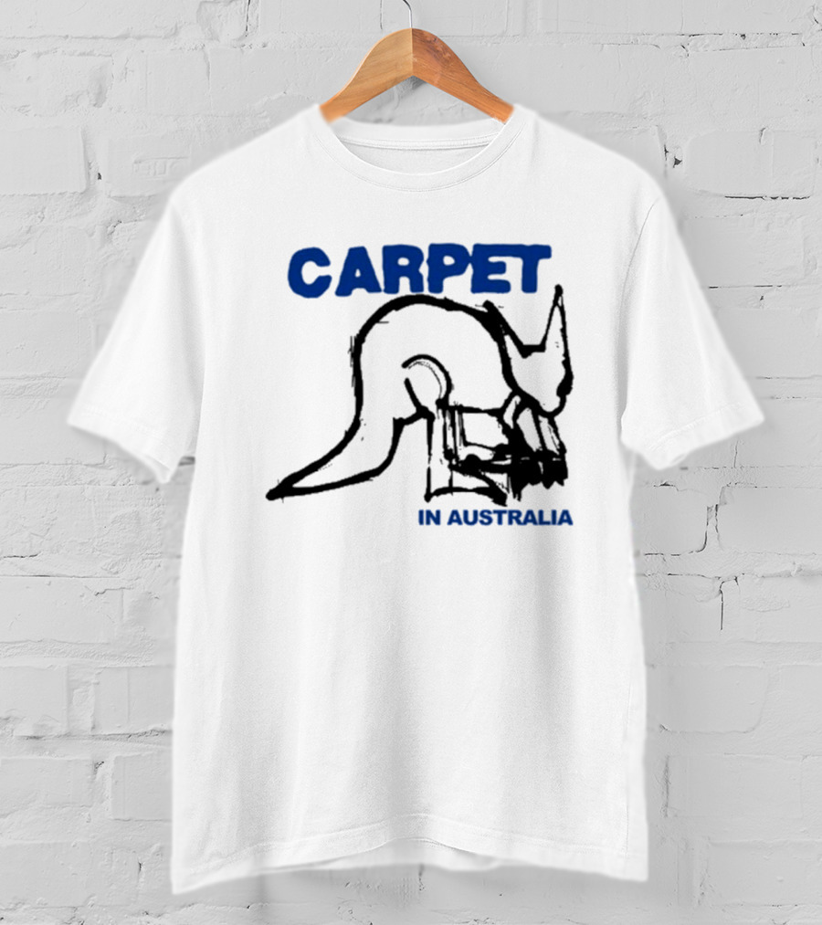 CARPET Kangaroo Sketch In Australia T-Shirt