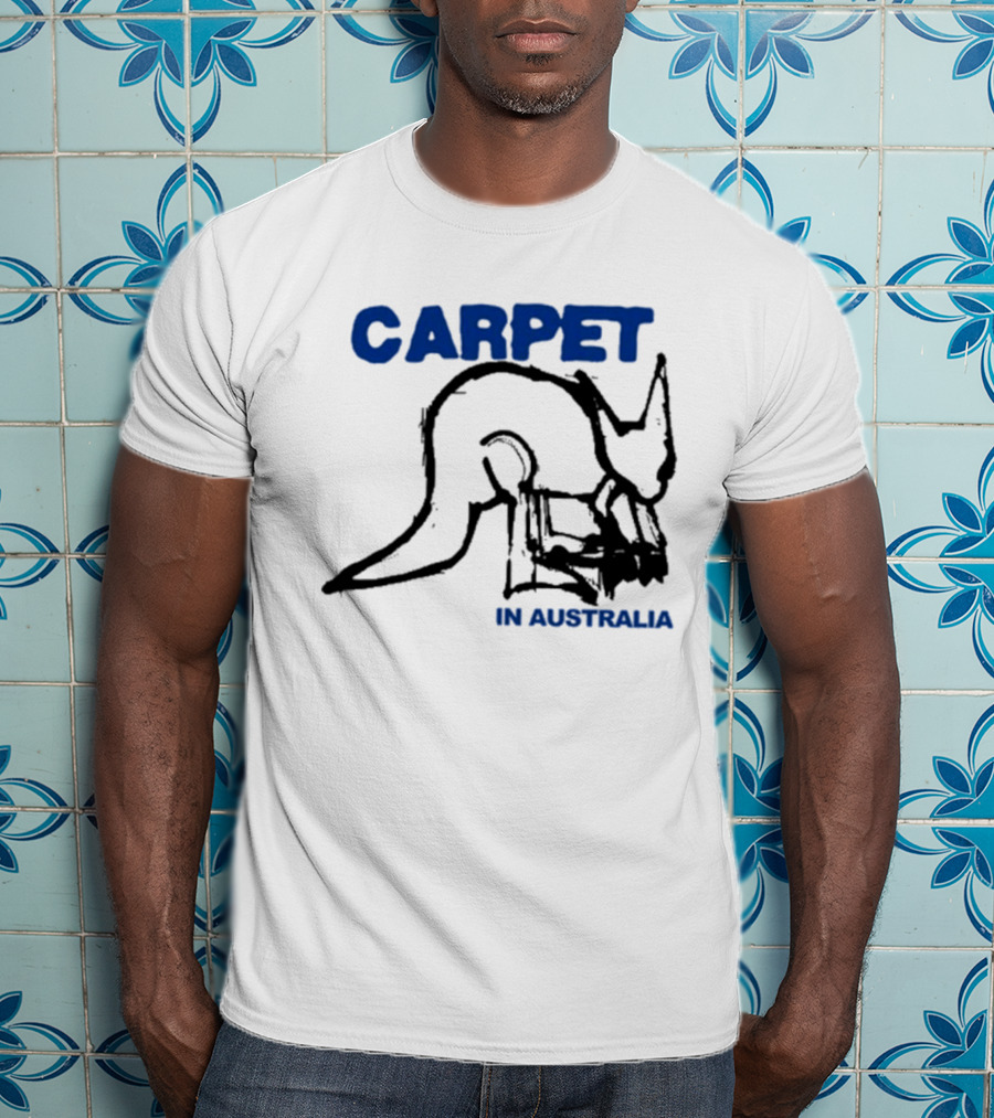 CARPET Kangaroo Sketch In Australia T-Shirt
