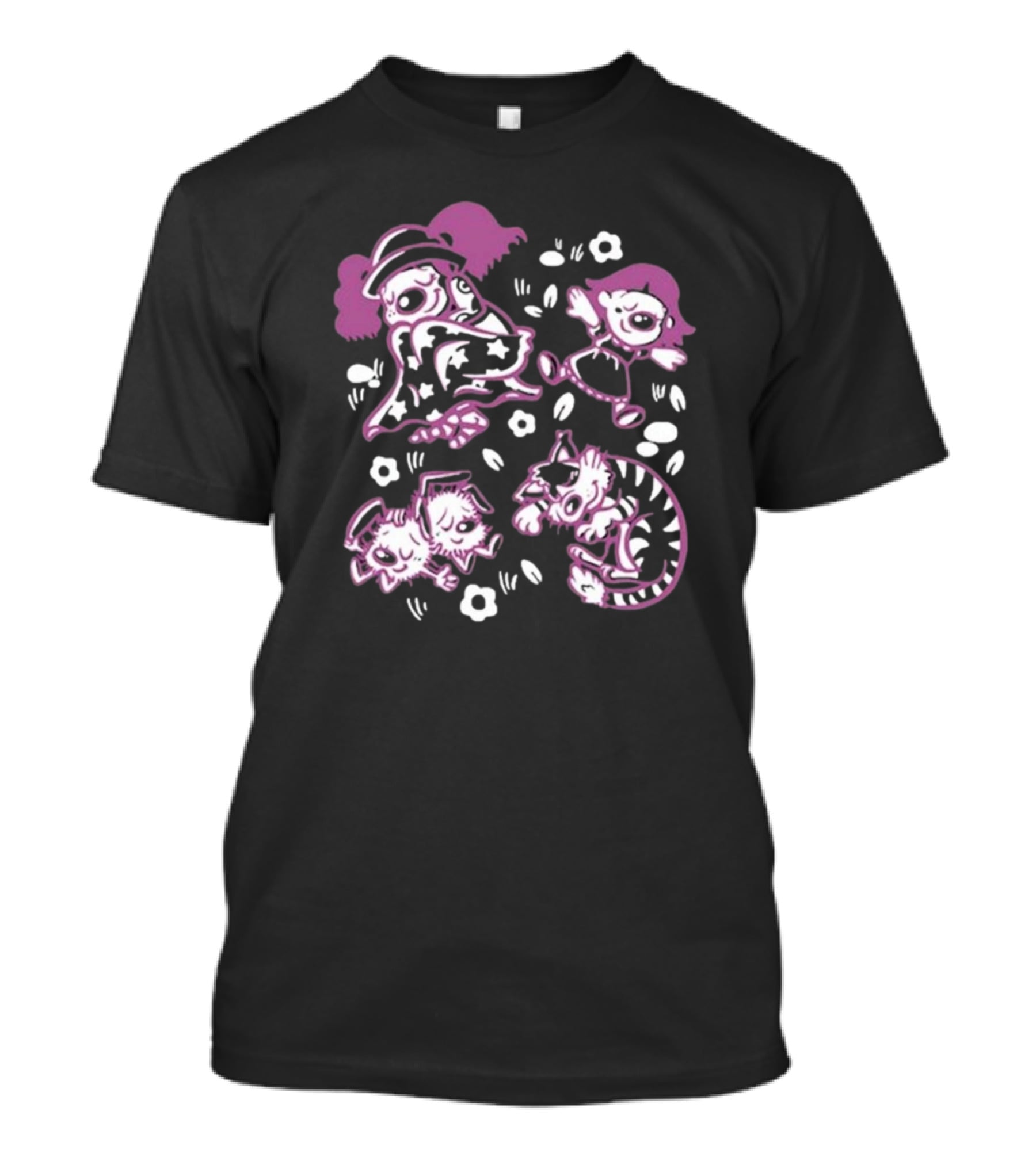 Big Comfy Couch Naptime With Lunette And Molly Playful Floral Adventure T-Shirt