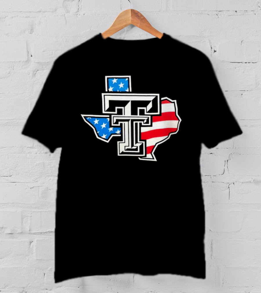 Texas Tech Red Raiders Texas America Celebrate Donation T-Shirt