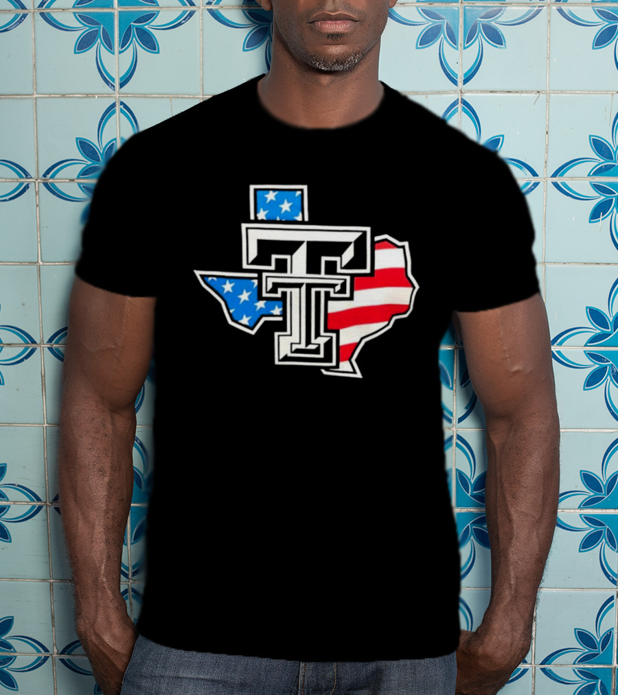 Texas Tech Red Raiders Texas America Celebrate Donation T-Shirt